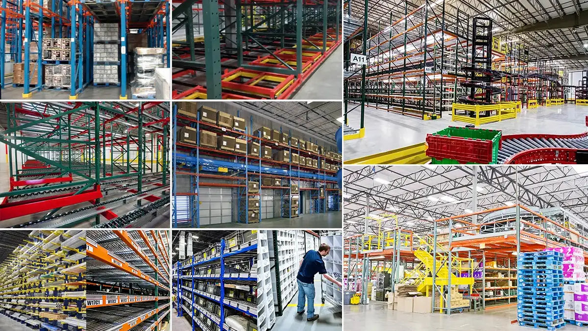 Exploring Various Types of Pallet Rack Systems: Selective, Pushback, Pallet Flow, and More