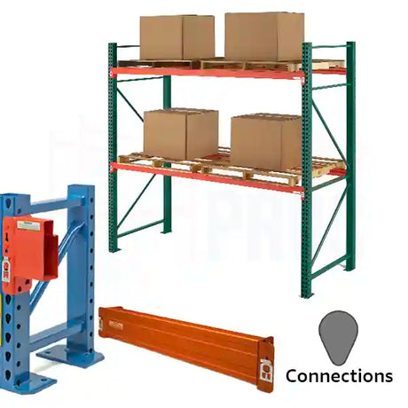 Teardrop Boltless Pallet Racking