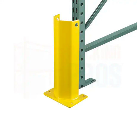 Floor-Anchored Pallet Rack Column Protectors