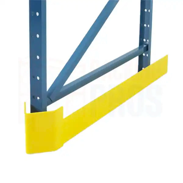 Economical, End-of-Row Frame Protectors for Pallet Rack