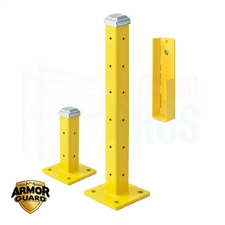 Medium-Duty, Armor Guard Safety Railing Posts