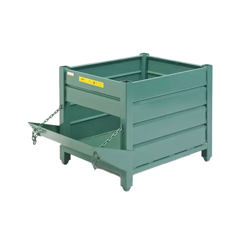 Dispensing and Stackable Storage Container, 32"x40"x24"