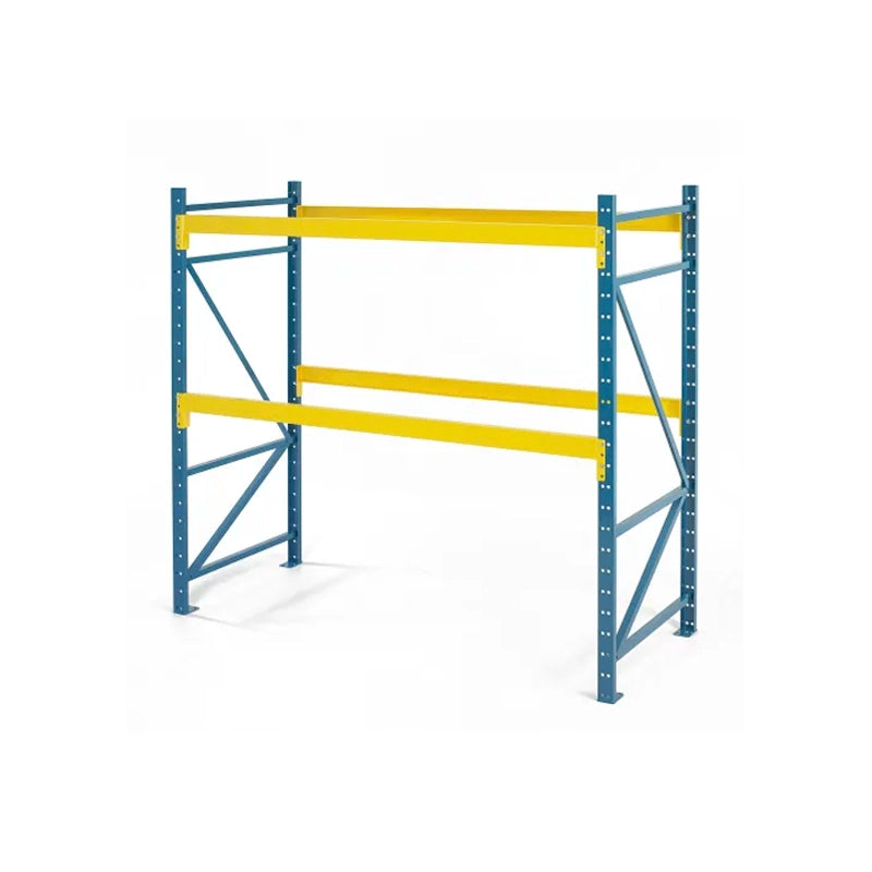 120"W x 36"D x 144"H Structural Starter Pallet Rack Kit | 3320 lb Capacity Per Level